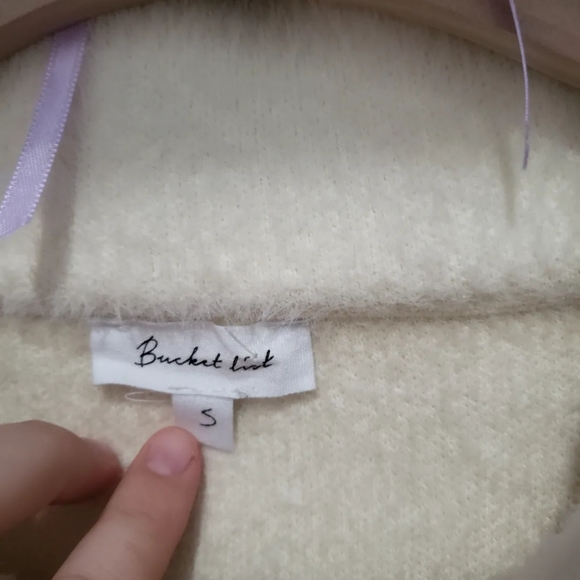 Bucket list faux fur collard jacket - Picture 2 of 4